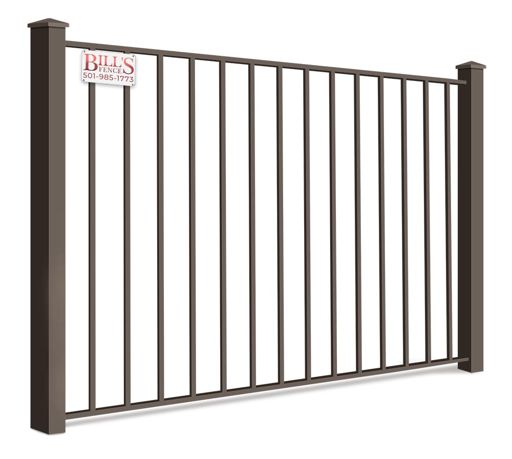 Aluminum fence features popular with Arkansas homeowners