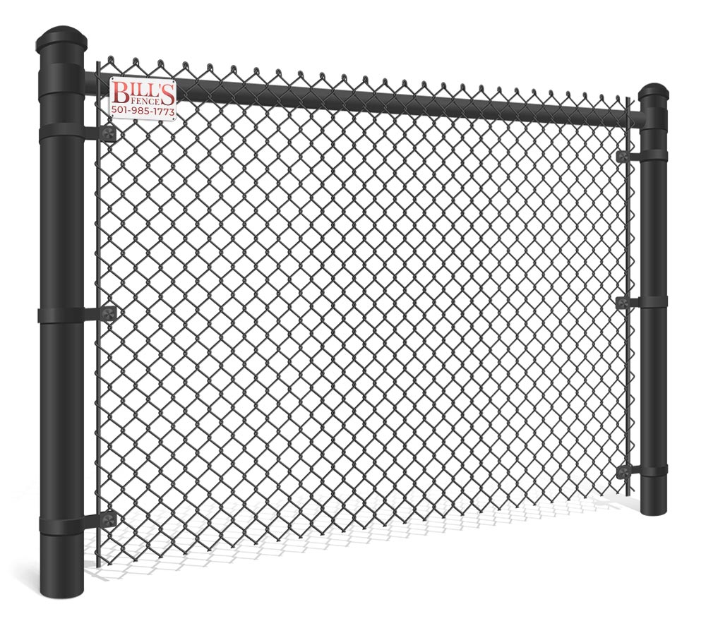 Chain Link fence features popular with Arkansas homeowners