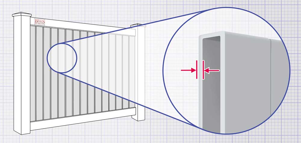 Texas and Arkansas Commercial Vinyl fence pickets and panels installation company