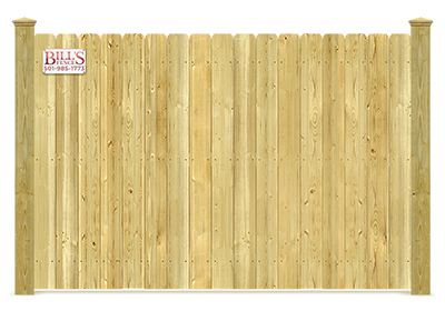 Wood fence styles that are popular in Bentonville AR