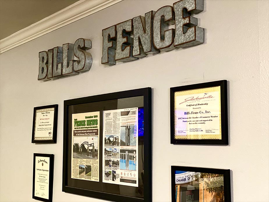 Fence company in Cabot - our Arkansas map