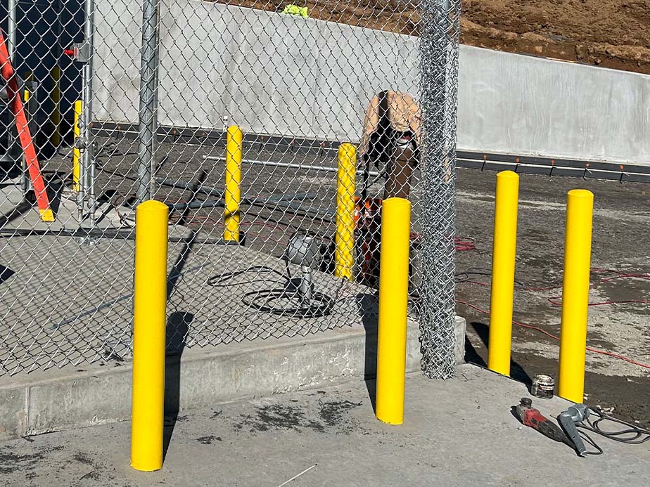 Industrial Bollards in Texas and Arkansas