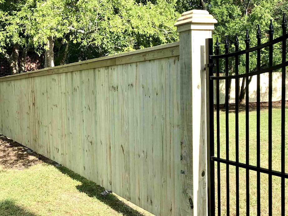Residential Decorative Fence in Arkansas
