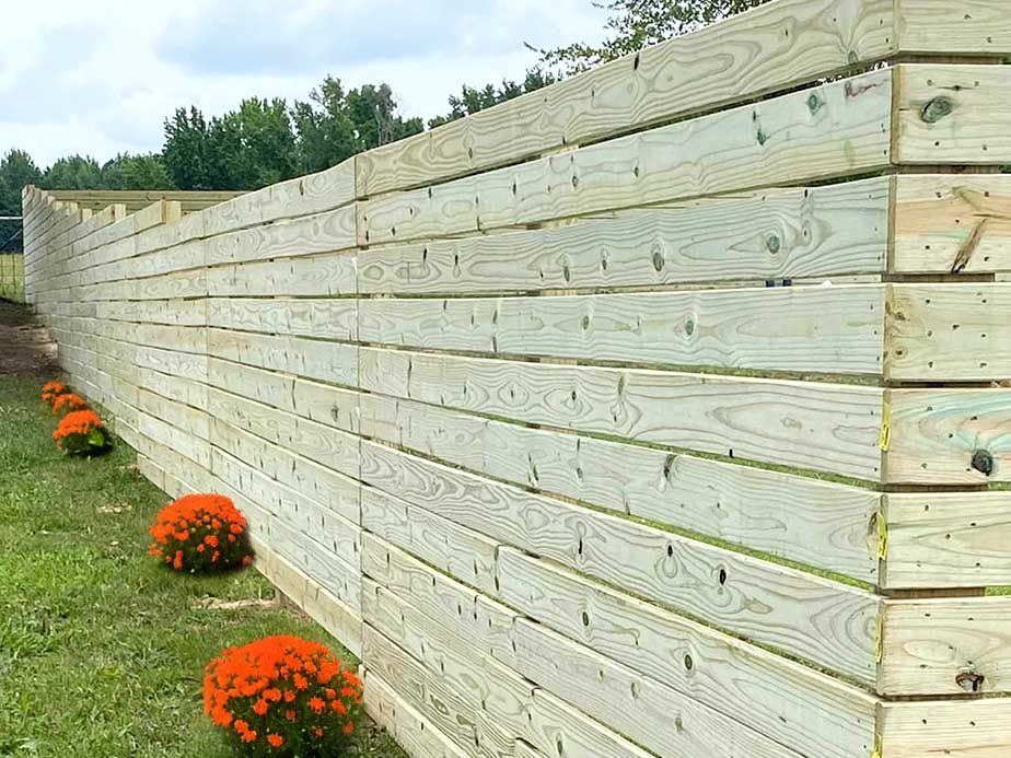 Residential Privacy Fence in the Arkansas area.